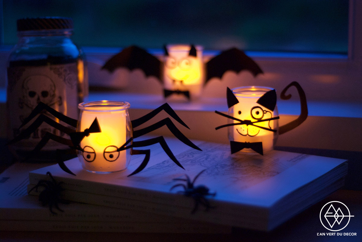 DIY - réaliser des fausses bougies pour Halloween